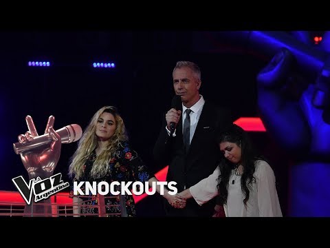 Knockout #TeamMontaner: Guadalupe Espeja vs Yanina Galeasi - La Voz Argentina 2018