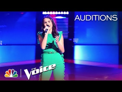 Reagan Strange Sings Amazing Cover of Bebe Rexha's "Meant to Be" - The Voice 2018 Blind Auditions