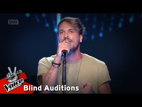 Μιχάλης Κεραμάρης - What about now | 11o Blind Audition | The Voice of Greece