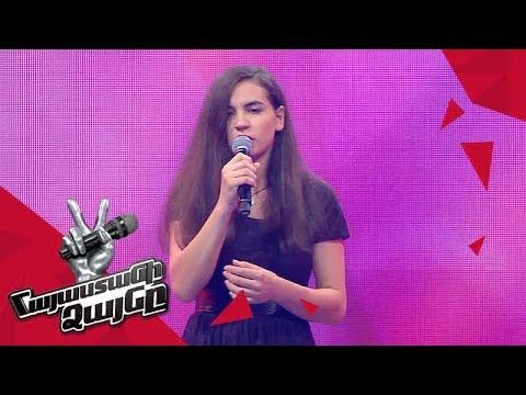 Anna Danielyan sings 'Piece by Piece' - Blind Auditions - The Voice of Armenia - Season 4