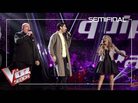 Melendi y los talents de Paulina Rubio cantan 'No dudaría' | Semifinal | La Voz Senior Antena 3 2019