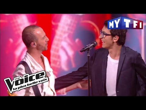 Vincent Vinel et Calogero - « Je joue de la musique » | The Voice France 2017 | Live