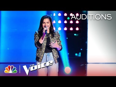 Abby Cates Covers Alessia Cara's "Scars to Your Beautiful" - The Voice 2018 Blind Auditions