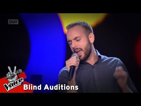 Γιάννης Ντούλιας - Damn your eyes | 10o Blind Audition | The Voice of Greece