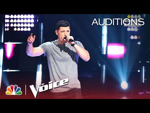 Wyatt Rivers Fails to Get a Turn with Leon Bridges' "River" - The Voice 2018 Blind Auditions