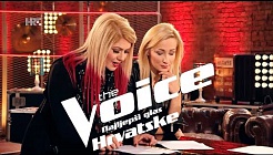Ivana i Valentina uoči dvoboja - The Voice of Croatia - Season2 - Battle3