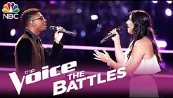 The Voice 2017 Battle - Brandon Showell vs. Hannah Mrozak: 